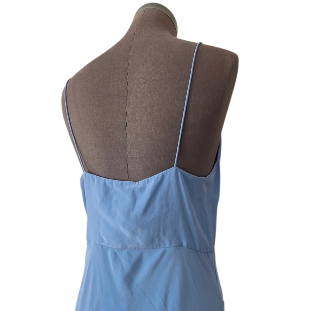 ACLER Lucas Silk Dress In Empire Blue Size 8 NWT - Picture 9 of 16